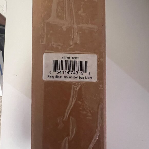 Bandolier Ricky Black Round Belt Bag (silver trim) - Picture 10 of 10